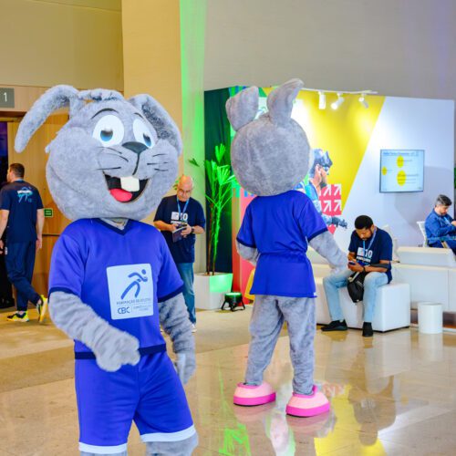 Mascote evento Campinas. Royal Palm Hall.