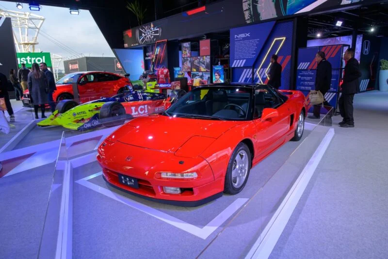 Honda NSX vermelho em exposição no Festival Interlagos Carros 2025