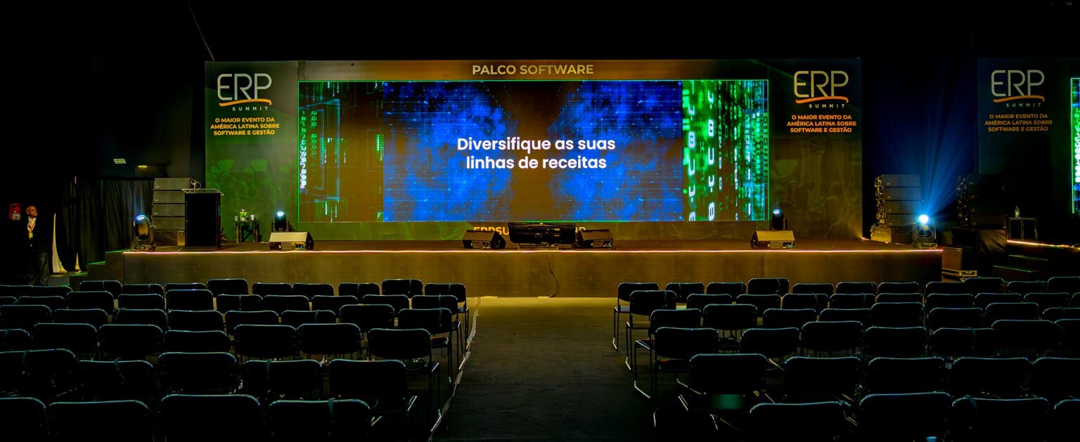 Operação de equipe BlueTie em evento corporativo em Campinas e São Paulo